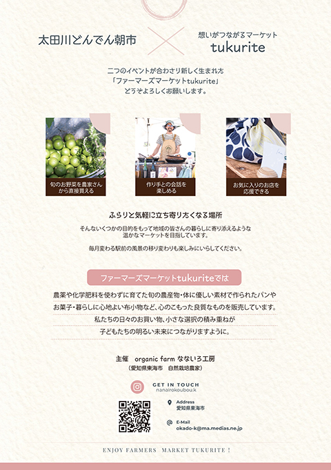 ファーマーズマーケットtukurite