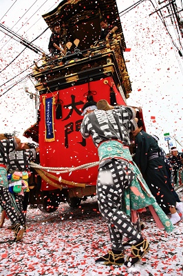 尾張横須賀まつり　大門山車