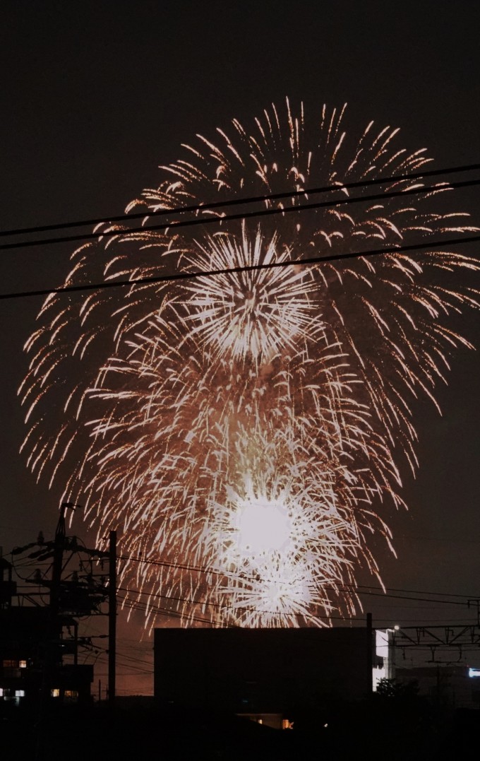 8月サプライズ花火