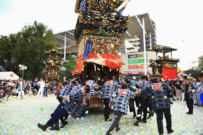 大田まつり四脇どんでん　