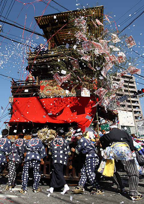 力の集結　大どんてん