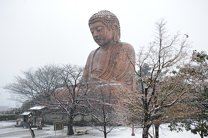 雪の大仏様